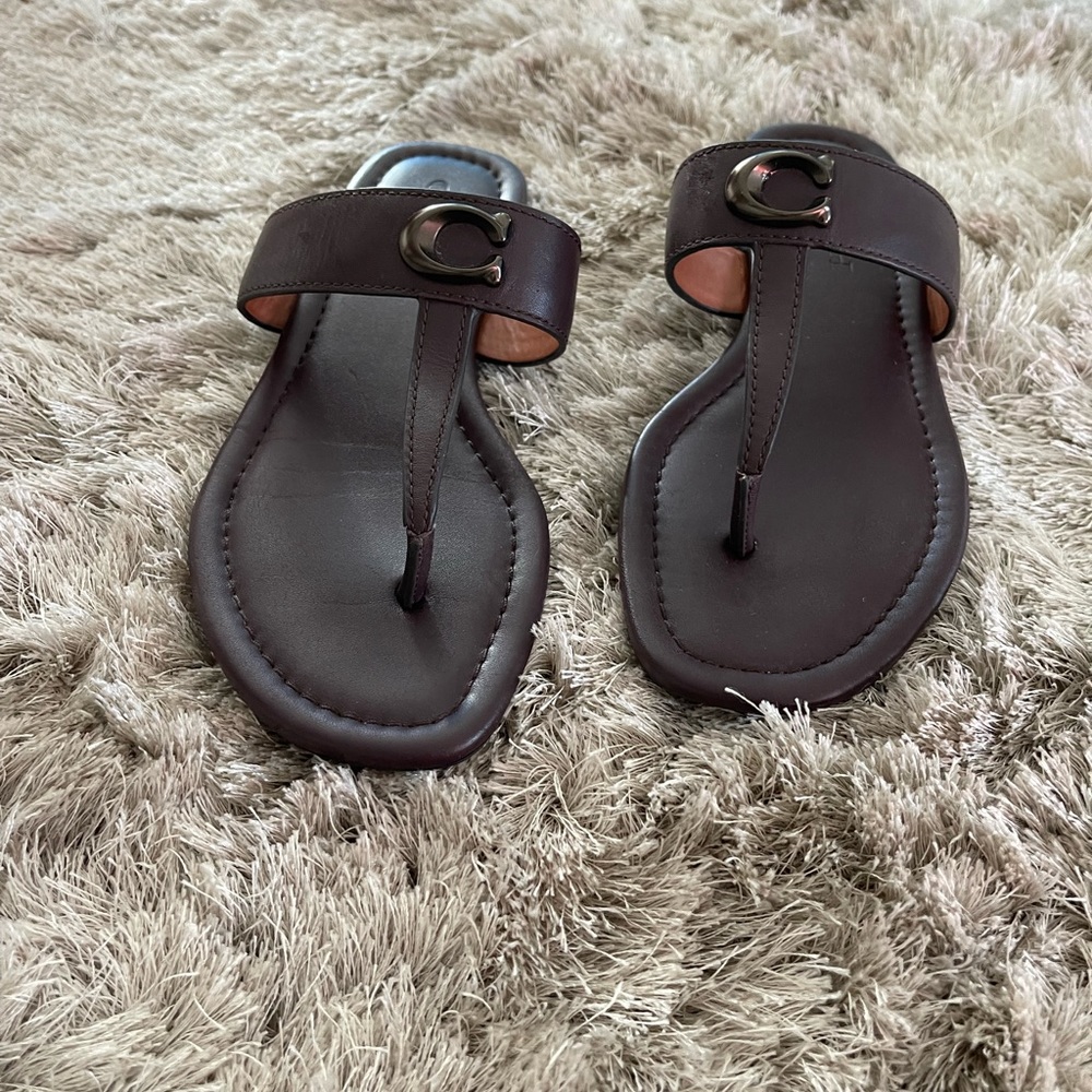 Coach sandals